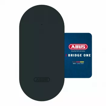 ABUS Security-Center BRIDGE One Smart Home bezvadu LAN tilts (ABBO10000B), Black, 230 V, Bluetooth-capable