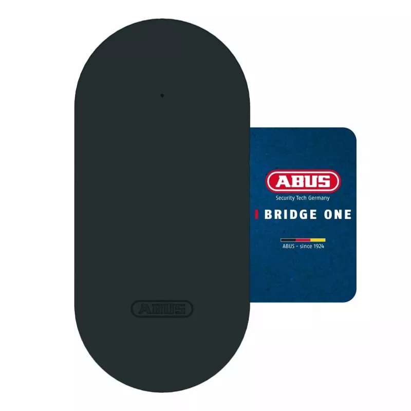 ABUS Security-Center BRIDGE One Smart Home bezvadu LAN tilts (ABBO10000B), Black, 230 V, Bluetooth-capable