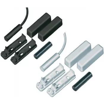 ABUS Security-Center MK2000W vadu magnētiskais kontaktsensors durvīm un logiem, 5m kabelis, balts