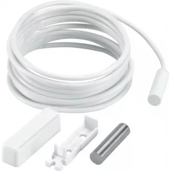 ABUS Security-Center MK2000W vadu magnētiskais kontaktsensors durvīm un logiem, 5m kabelis, balts