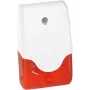 ABUS Security-Center SG1681 Mini sirēna ar mirgojošu gaismu, sarkana, 12 V līdzstrāva, 105 dB, IP44, vadu, iekštelpām/segtiem āra apstākļiem