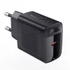 ACEFAST A82 GaN USB-C PD 20W sienas lādētājs - Melns