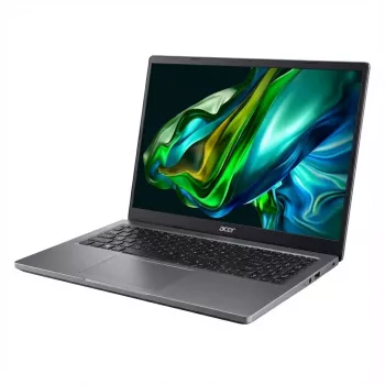 Acer Aspire A16 AI A16-61M-R194 16 collu klēpjdators, AMD Ryzen 7 8845HS, 16GB RAM, 512GB SSD, tērauda pelēks, vācu tastatūra