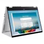 Acer Swift Spin 14 AI SFSP14-I51T-79CL 2-in-1 pārveidojamais klēpjdators, 14 collu OLED skārienekrāns, Intel Core Ultra 7 355, 16GB RAM, 512GB SSD, Windows 11 Home, vācu tastatūra