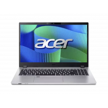 Acer TravelMate TMP215-55-TCO-3817 15,6 collu WUXGA Intel Core 3 100U 16 GB 512 GB SSD Intel Iris Xe Graphics Windows 11 Pro Pelēks Angļu tastatūra ar fona apgaismojumu