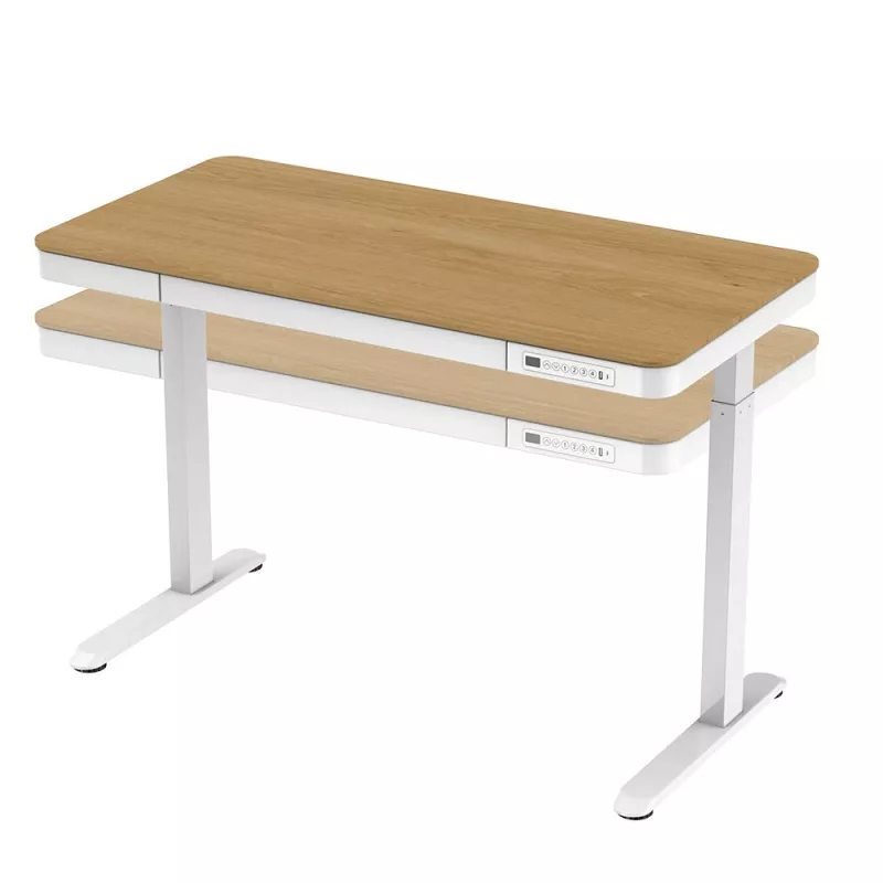 ACJ ACTIVEJET Elektriski regulējams galds 120x60 ET119S White/Oak