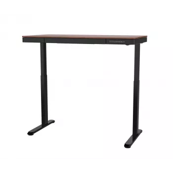 ACJ ACTIVEJET ET119S-CZ/O elektriski regulējams augstuma galds 120x60 cm melns/valrieksts