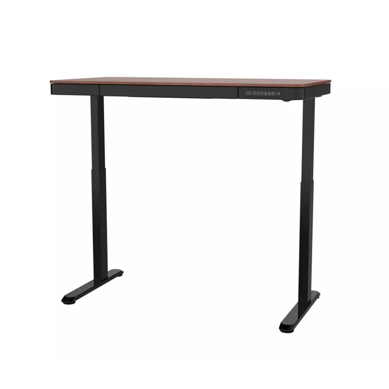 ACJ ACTIVEJET ET119S-CZ/O elektriski regulējams augstuma galds 120x60 cm melns/valrieksts