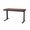 ACJ ACTIVEJET ET119S-CZ/O elektriski regulējams augstuma galds 120x60 cm melns/valrieksts