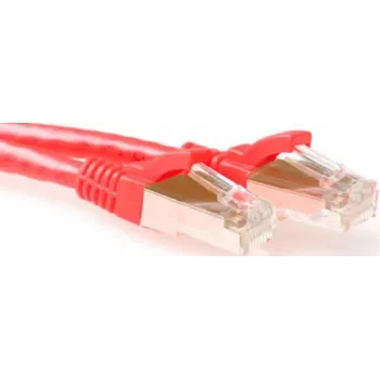 ACT 1,50m Cat6a S/FTP PiMF sarkans tīkla kabelis IB5051