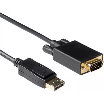 ACT 2m DisplayPort vīriešu uz VGA vīriešu konversijas kabelis (AK3999)