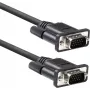 ACT AC3513 VGA kabelis 3m vīrišķais uz vīrišķo melns
