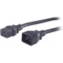 ACT Advanced Cable Technology C19 uz C20 barošanas kabelis 1,2m melns AK5086