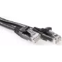 ACT IB2952 0,25m Cat6a U/UTP tīkla kabelis, melns