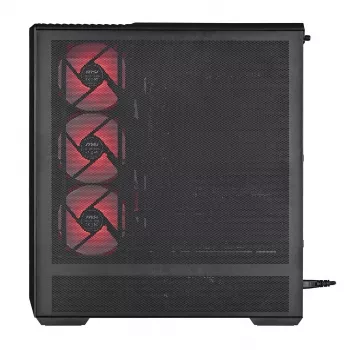 Actina galddators AMD Ryzen 5 5600 16GB DDR4 500GB SSD NVIDIA GeForce RTX 5060 Windows 11 Home Midi Tower melns