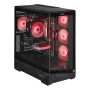 Actina galddators AMD Ryzen 5 5600 16GB DDR4 500GB SSD NVIDIA GeForce RTX 5060 Windows 11 Home Midi Tower melns
