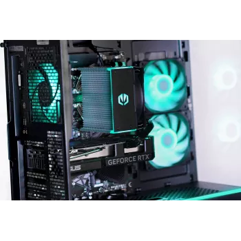 Actina PC AMD Ryzen 5 7600X 32 GB DDR5-SDRAM 1 TB SSD NVIDIA GeForce RTX 5070 Midi Tower Melns