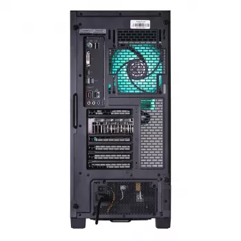 Actina PC AMD Ryzen 5 7600X3D 32 GB DDR5-SDRAM 1 TB SSD AMD Radeon RX 9070 Midi Tower Melns