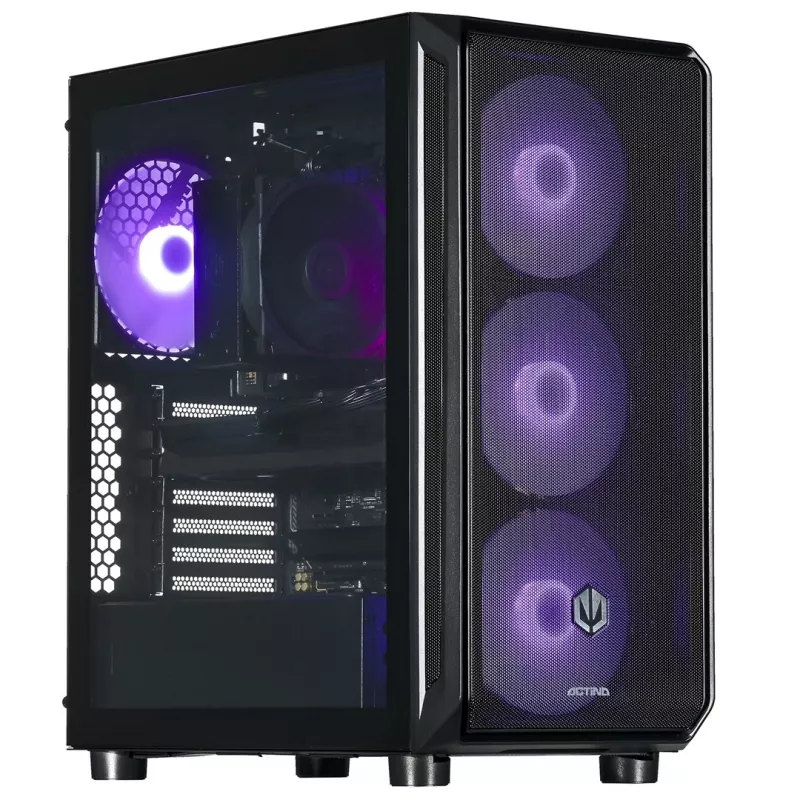 Actina PC AMD Ryzen 5 7600X3D 32 GB DDR5-SDRAM 2 TB SSD NVIDIA GeForce RTX 5070 Midi Tower Melns