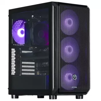 Actina PC AMD Ryzen 7 7700X 32 GB DDR5-SDRAM 2 TB SSD AMD Radeon RX 9070 Midi Tower Melns