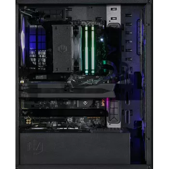 Actina PC AMD Ryzen 7 7700X 32 GB DDR5-SDRAM 2 TB SSD AMD Radeon RX 9070 Midi Tower Melns