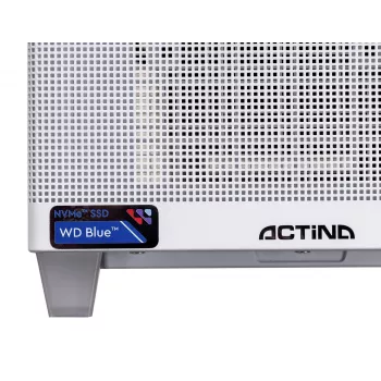 Actina PC AMD Ryzen 7 7800X3D 32 GB DDR5-SDRAM 1 TB SSD NVIDIA GeForce RTX 5070 Mini Tower White