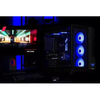 ACTINA PC AMD Ryzen 7 7800X3D 32 GB DDR5-SDRAM 2 TB SSD NVIDIA GeForce RTX 5090 Midi Tower Black