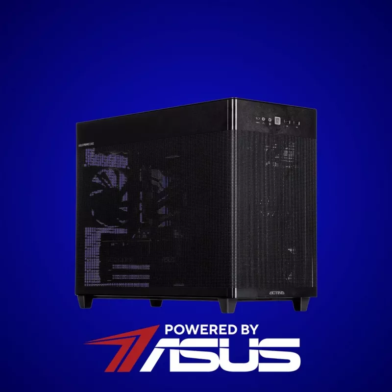 Actina PC AMD Ryzen 7 8700F 32 GB DDR5-SDRAM 1 TB SSD AMD Radeon RX 9060 XT Mini Tower Black