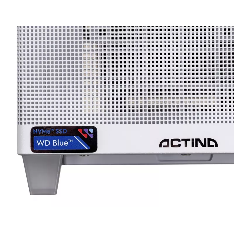 Actina PC AMD Ryzen 7 8700F 32 GB DDR5-SDRAM 1 TB SSD NVIDIA GeForce RTX 5070 Windows 11 Home Mini Tower White