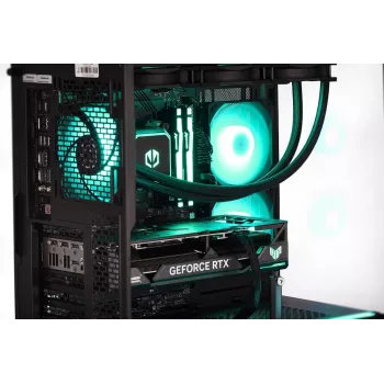 Actina PC AMD Ryzen 9 9900X 32 GB DDR5-SDRAM 1 TB SSD AMD Radeon RX 9070 XT Midi Tower Melns