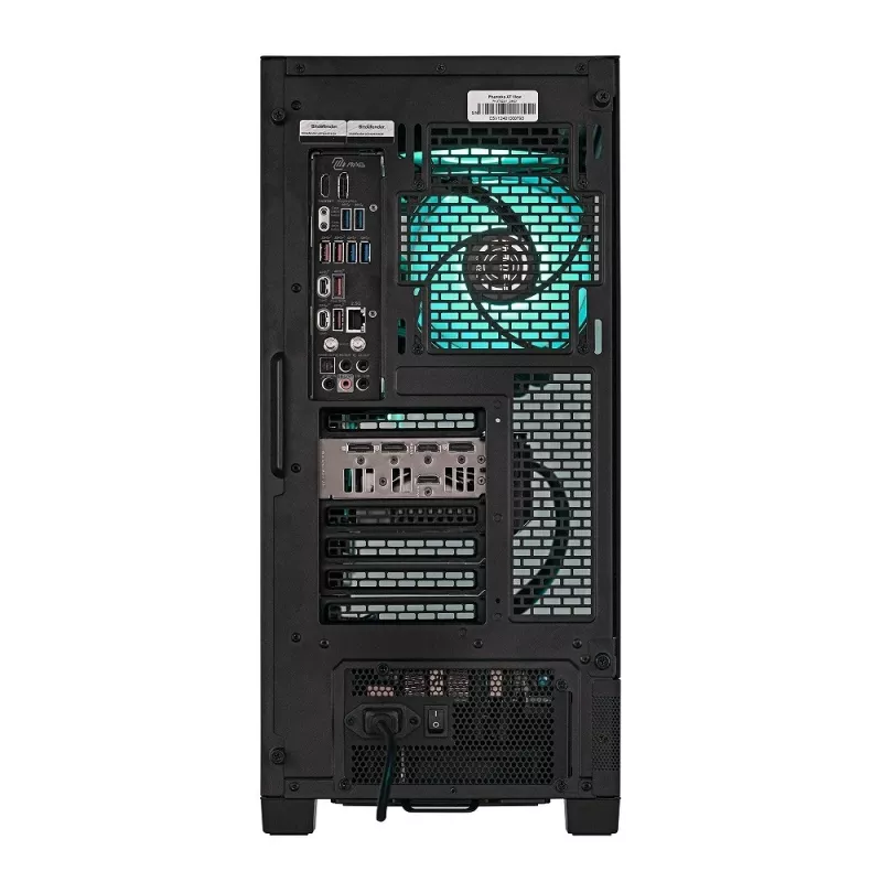 ACTINA PC AMD Ryzen 9 9900X 32 GB DDR5-SDRAM 2 TB SSD NVIDIA GeForce RTX 5080 Midi Tower Melns