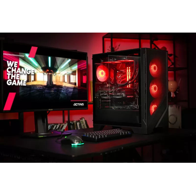 ACTINA PC Intel Core Ultra 7 265KF 32 GB DDR5-SDRAM 2 TB SSD NVIDIA GeForce RTX 5070 Midi Tower Melns