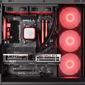Actina PC Intel Core Ultra 9 285K 64 GB DDR5-SDRAM 2 TB SSD NVIDIA GeForce RTX 5080 Windows 11 Home Midi Tower Black