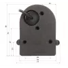 ACTION ATE-CAM-AHD735HD Mobilā AHD kamera - 1080p Full HD, IP68, Plata 105°
