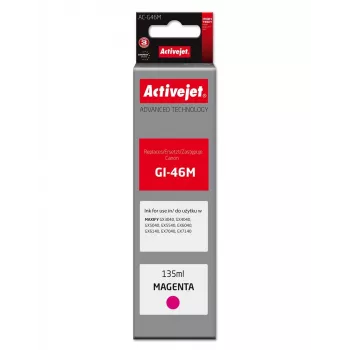 Activejet AC-G46M Magenta tintas kasetne Canon GI-46M, 135 ml, augstas ienesīguma, saderīga