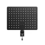 Activejet APB-002B Rotējošs perforēts galda organizators ar pegboard, matēti melns
