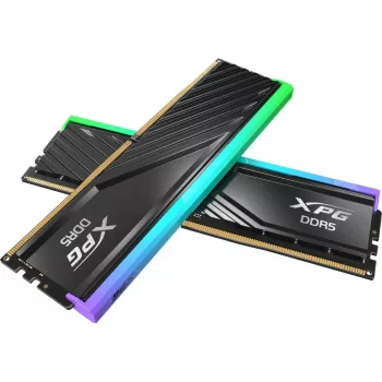 ADATA XPG Lancer Blade RGB 64 GB (2x 32 GB) DDR5-6000 CL28 Dual-Channel Memory Kit - Melns