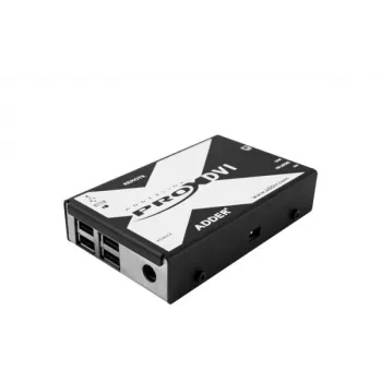 Adder AdderLink X sērijas X-DVI PRO KVM pagarinātājs - DVI-D, USB 2.0, audio, līdz 50 m pa Cat5e/6/7 (X-DVIPRO-IEC)