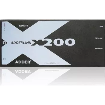 Adder X200-USB/P-IEC AdderLink X200 VGA USB KVM pagarinātāja komplekts pa CAT5/5e/6/7 līdz 100m