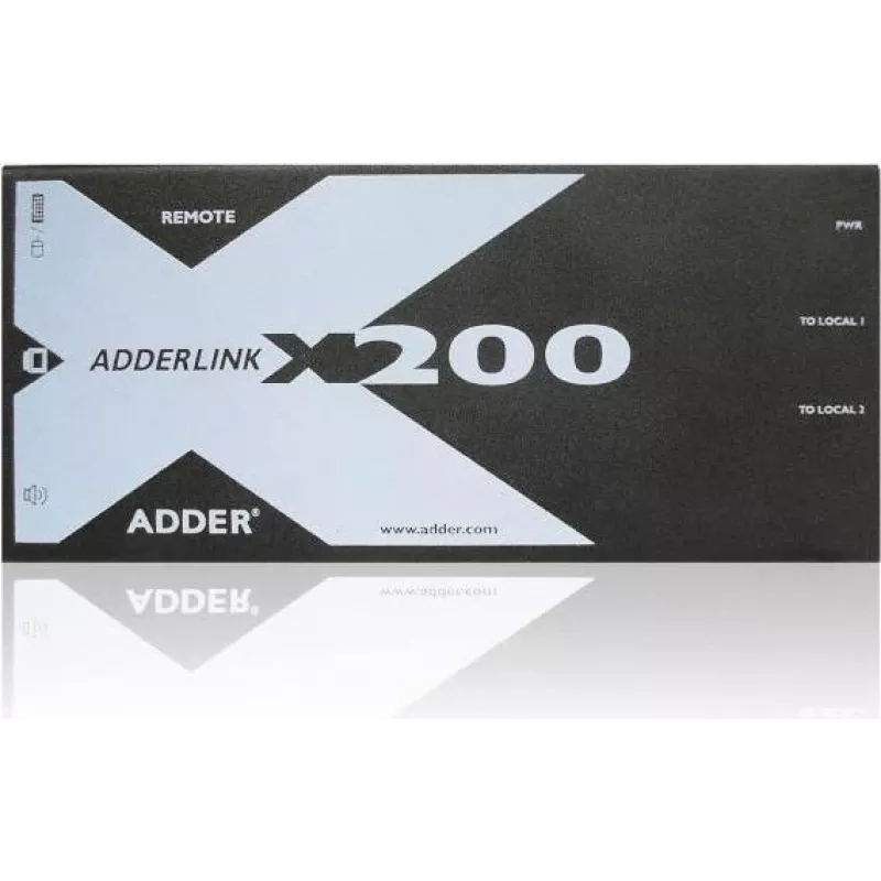 Adder X200-USB/P-IEC AdderLink X200 VGA USB KVM pagarinātāja komplekts pa CAT5/5e/6/7 līdz 100m
