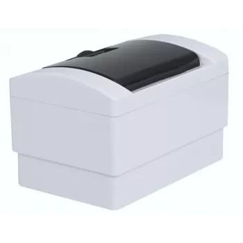 ADELID RM-NT-02T Virsmas montāžas sadales kārba, 2 moduļi, IP40, caurspīdīgas durvis