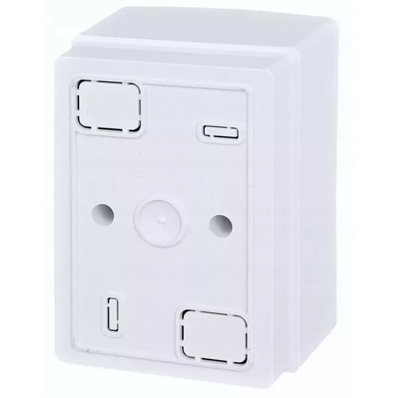 ADELID RM-NT-02T Virsmas montāžas sadales kārba, 2 moduļi, IP40, caurspīdīgas durvis