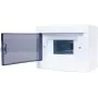 ADELID RM-NT-06T Virsmas montāžas sadales kārba, 6 moduļi, 1 rinda, IP40, balta/pelēka