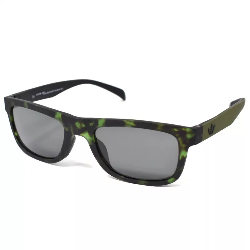 Adidas AOR005-140030 Saulesbrilles Vīriešiem Melns Rāmis Pelēkas Lēcas 54/21/140 mm