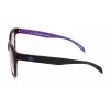 ADIDAS AOR005-144009 Vīriešu saulesbrilles, Matēts melns rāmis, Dūmu lēcas, 54/21/140 mm