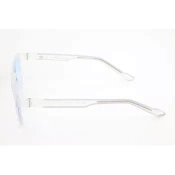 Adidas AOR027-012000 Vīriešu saulesbrilles, melns rāmis, pelēkas lēcas, 54/18/145 mm