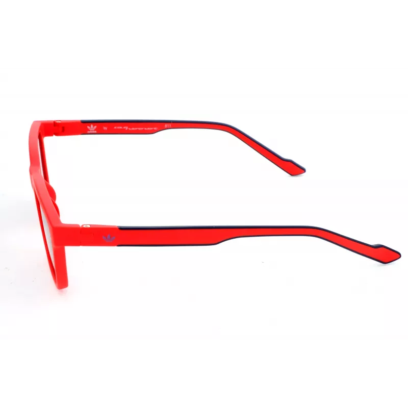 ADIDAS AOR027-053000 Vīriešu saulesbrilles, taisnstūra rāmis, dūmu lēcas, 54/18/145 mm