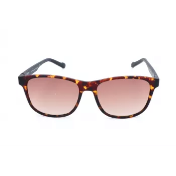 ADIDAS AOR031-092009 Vīriešu saulesbrilles, taisnstūrveida, matēts melns rāmis, pelēkas lēcas, 54/16/145 mm