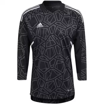 adidas Condivo 22 garām piedurknēm vīriešu vārtsarga krekls melns