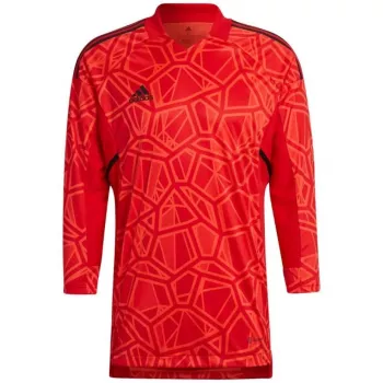 adidas Condivo 22 vīriešu vārtsargu krekla krekls ar garām piedurknēm, sarkans